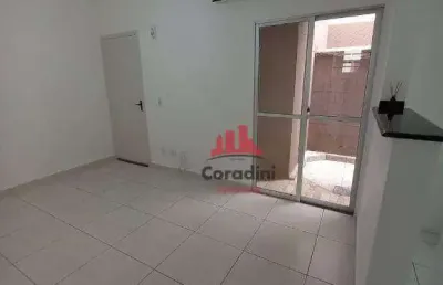 Apartamento com 2 dormitórios para alugar, 43 m² por r$ 1.321,00/mês - loteamento industrial machadinho - americana/sp