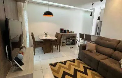 Apartamento com 3 dormitórios à venda, 72 m² por r$ 490.000,00 - santa cruz - americana/sp