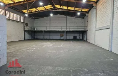 Salão para alugar, 600 m² por r$ 7.694,00/mês - cidade industrial - santa bárbara d'oeste/sp