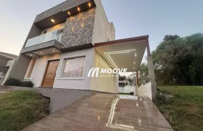 Sobrado com 3 dormitórios à venda, 150 m² por r$ 989.000,00 - loteamento jardim timbaúva ( lucchese) - gravataí/rs