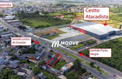 Terreno à venda, 420 m² por  - bom princípio - gravataí/rs