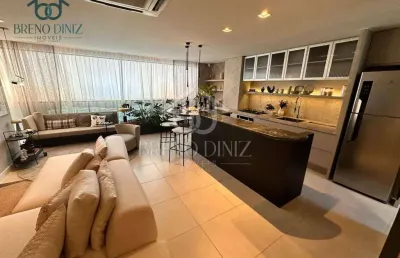 Apartamento com 3 dormitórios à venda, 121 m² por r$ 1.321.644,93 - engenheiro luciano cavalcante - fortaleza/ce