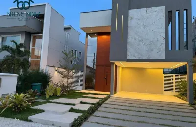 Casa com 4 dormitórios à venda, 213 m² por r$ 1.390.000,00 - cidade alpha - eusébio/ce
