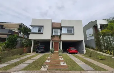 Casa em condomínio para venda em camaçari, abrantes, 3 dormitórios, 3 suítes, 5 banheiros, 3 vagas