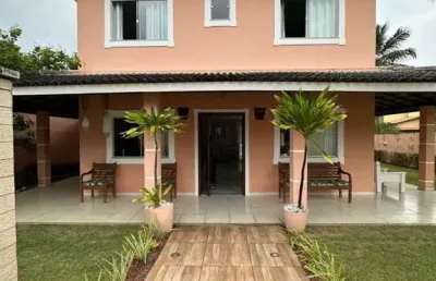 Casa em condomínio para venda em camaçari, barra do jacuipe, 4 dormitórios, 3 suítes, 6 banheiros, 5 vagas
