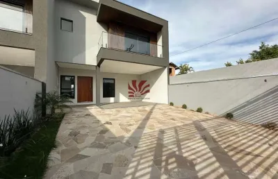 Casa com 4 quartos à venda na rua das petúnias, 1, loteamento bela vista, canoas por r$ 1.590.000