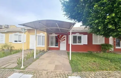 Casa em condomínio fechado com 3 quartos para alugar na rua paes lemes, 720, rio branco, canoas por r$ 1.500