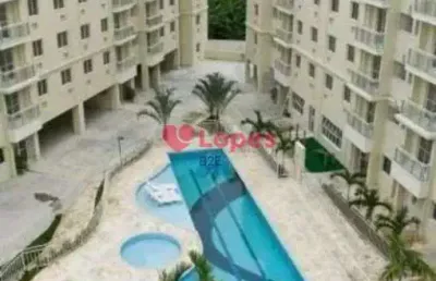Apartamento com 2 quartos dentro do condominio com piscina - taquara