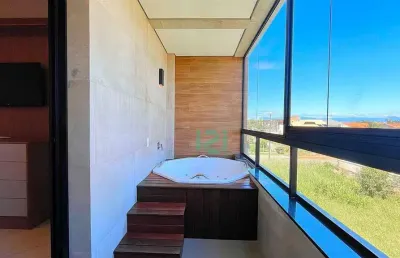 Apartamento mobiliado com hidromassagem na sacada - centro