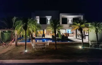 Casa para alugar  alto padrão em condomínio fazenda alvorada, porto feliz/sp