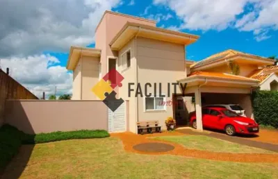 Casa em condomínio fechado com 3 quartos à venda na luis antonio adami, 246, betel, paulínia, 215 m2 por r$ 1.550.000