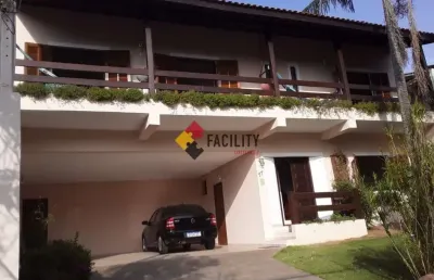 Casa em condomínio fechado com 3 quartos à venda na rua da lagoa, 77, loteamento caminhos de san conrado (sousas), campinas, 285 m2 por r$ 980.000