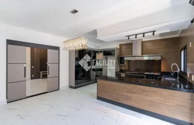 Casa em condomínio fechado com 4 quartos à venda na agostinho dos santos, 920, parque brasil 500, paulínia, 325 m2 por r$ 2.790.000