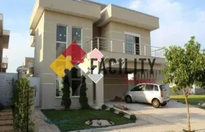 Casa em condomínio fechado com 4 quartos à venda na rua izolino clemente duarte, 1, jardim america, paulínia, 253 m2 por r$ 1.554.000