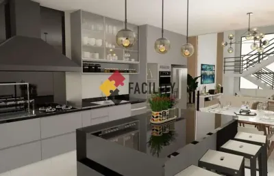 Casa em condomínio fechado com 3 quartos à venda na avenida fábio ferraz bicudo, 1099, jardim esplanada, indaiatuba, 230 m2 por r$ 1.950.000