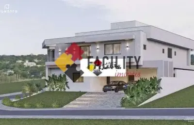 Casa em condomínio fechado com 4 quartos à venda na estrada municipal adelina segantini cerqueira leite, 1000, loteamento mont blanc residence, campinas, 510 m2 por r$ 5.300.000