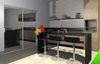 Casa em condomínio fechado com 4 quartos à venda na avenida presidente juscelino kubitschek de oliveira, 3851, parque brasil 500, paulínia, 245 m2 por r$ 1.790.000