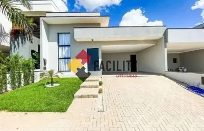 Casa em condomínio fechado com 3 quartos à venda na avenida presidente juscelino kubitschek de oliveira, 3851, parque brasil 500, paulínia, 160 m2 por r$ 1.150.000