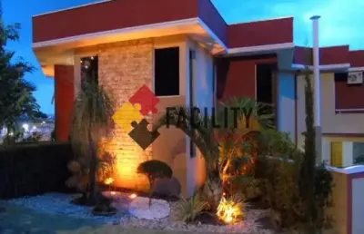 Casa em condomínio fechado com 3 quartos à venda na estrada do jequitibá, 999, pinheiro, valinhos, 271 m2 por r$ 1.400.000