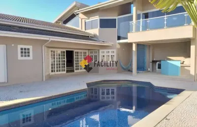 Casa em condomínio fechado com 3 quartos para alugar na estrada do jequitibá, 1750, pinheiro, valinhos, 450 m2 por r$ 14.000