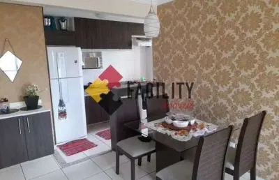 Apartamento com 2 quartos à venda na avenida thereza ana cecon breda, 1951, vila são pedro, hortolândia, 53 m2 por r$ 240.000