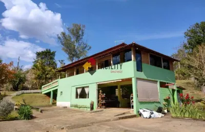 Chácara / sítio com 4 quartos à venda na estradas dos bocaiuvas, 1, zona rural, jacutinga, 200 m2 por r$ 750.000