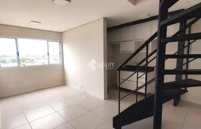 Cobertura com 2 quartos para alugar na rua serra dos cristais, 613, jardim paranapanema, campinas, 98 m2 por r$ 2.700