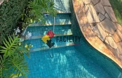Casa em condomínio fechado com 4 quartos à venda na rua josé de salles pupo, 81, jardim jurema, valinhos, 420 m2 por r$ 1.600.000
