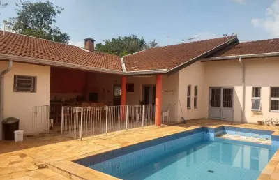 Chácara / sítio com 3 quartos à venda na rua josé pugliessi filho, 355, recanto do guara, campinas, 500 m2 por r$ 4.000.000