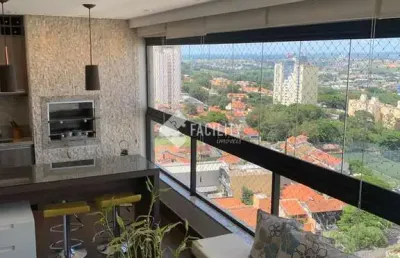 Apartamento com 3 quartos à venda na rua luiz oliveira, 287, parque das flores, campinas, 117 m2 por r$ 1.550.000
