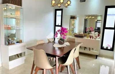 Casa em condomínio fechado com 3 quartos à venda na rua sebastião cardoso, 548, parque brasil 500, paulínia, 240 m2 por r$ 2.500.000