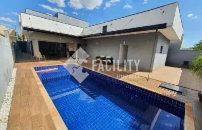 Casa em condomínio fechado com 4 quartos à venda na rua ares, 33, jardim de itapoan, paulínia, 250 m2 por r$ 1.720.000