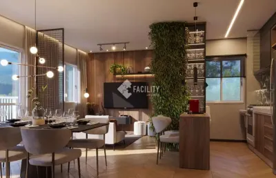 Apartamento com 2 quartos à venda na rua alzira marcondes, 200, residencial parque da fazenda, campinas, 43 m2 por r$ 300.000