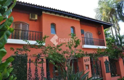Casa em condomínio fechado com 5 quartos à venda na rua madre maria santa margarida, 499, parque nova campinas, campinas, 438 m2 por r$ 2.130.000