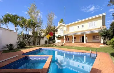 Casa em condomínio fechado com 4 quartos à venda na rodovia governador doutor adhemar pereira de barros, 118, loteamento alphaville campinas, campinas, 480 m2 por r$ 3.500.000