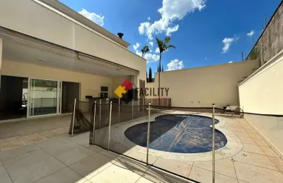 Casa em condomínio fechado com 4 quartos para alugar na rua professor doutor josé paciulli, 14, loteamento alphaville campinas, campinas, 235 m2 por r$ 14.000