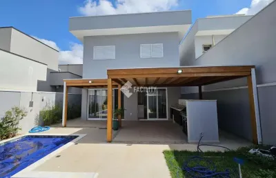 Casa em condomínio fechado com 3 quartos à venda na avenida presidente juscelino kubitschek de oliveira, 3851, parque brasil 500, paulínia, 200 m2 por r$ 1.750.000