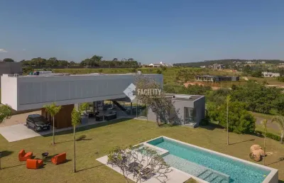 Casa em condomínio fechado com 6 quartos à venda na avenida cecília carmem vidigal baptista pereira, 69, loteamento residencial parque terras de santa cecília, itu, 796 m2 por r$ 12.000.000