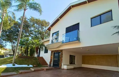Casa em condomínio fechado com 5 quartos para alugar na rodovia governador doutor adhemar pereira de barros, 118, loteamento alphaville campinas, campinas, 410 m2 por r$ 14.500