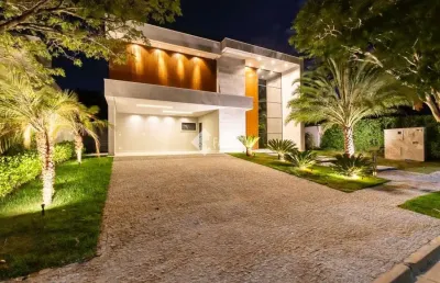 Casa em condomínio fechado com 5 quartos à venda na rodovia governador doutor adhemar pereira de barros, 118, loteamento alphaville campinas, campinas, 468 m2 por r$ 7.200.000