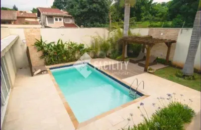 Casa com 4 quartos para alugar na rua afrânio ferreira júnior, 431, parque nova campinas, campinas, 392 m2 por r$ 17.000
