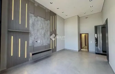 Casa em condomínio fechado com 3 quartos à venda na rua sebastião maurício de oliveira, 208, loteamento park gran reserve, indaiatuba, 142 m2 por r$ 1.250.000