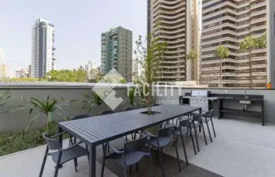 Apartamento com 1 quarto para alugar na rua maria monteiro, 536, cambuí, campinas, 39 m2 por r$ 4.500