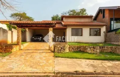 Casa em condomínio fechado com 4 quartos à venda na rua da glória, 306, loteamento caminhos de san conrado (sousas), campinas, 289 m2 por r$ 1.700.000