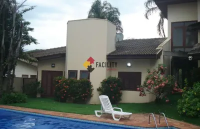 Casa em condomínio fechado com 4 quartos para alugar na domingos mingatto júnior, 71, jardim botânico (sousas), campinas, 370 m2 por r$ 14.000