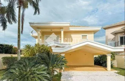 Casa em condomínio fechado com 4 quartos para alugar na rodovia governador doutor adhemar pereira de barros, 118, loteamento alphaville campinas, campinas, 420 m2 por r$ 13.000