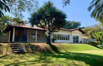 Casa em condomínio fechado com 4 quartos para alugar na alameda das tipuanas, 225, sítios de recreio gramado, campinas, 540 m2 por r$ 18.400