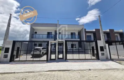 Sobrado com ótimo padrão de acabamento, 136 m², 3 quartos, no itacolomi - balneário piçarras - sc