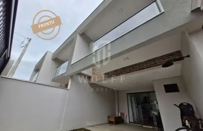 Sobrado mobiliado com ótimo padrão de acabamento, 2 suítes, 84 m², centro - balneário piçarras - sc