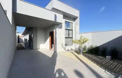 Casa 03 dormitórios com piscina, 92 m², bairro nova barra velha - barra velha - sc